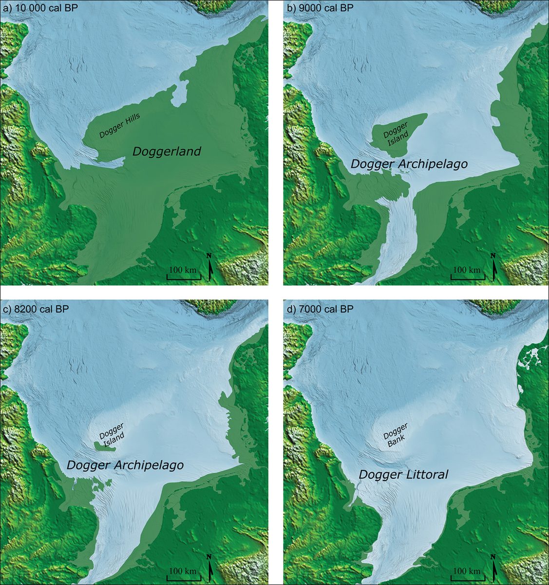 Doggerland, la Manche engloutie
