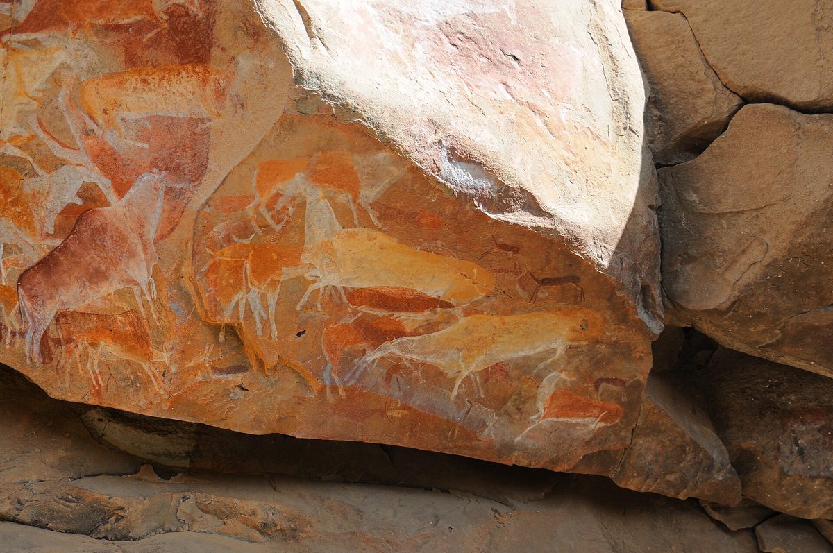 Peintures san, Eland Cave