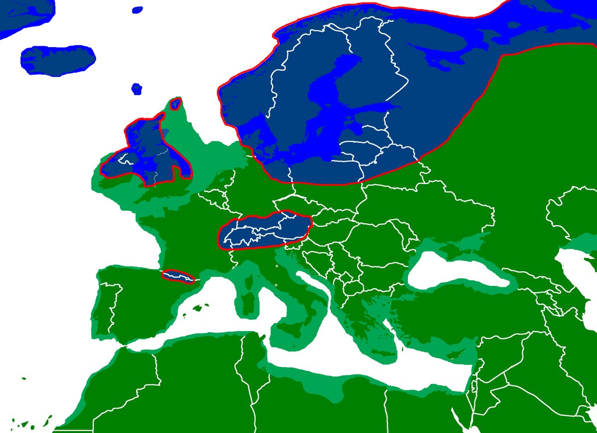 L’Europe au dernier maximum glaciaire
