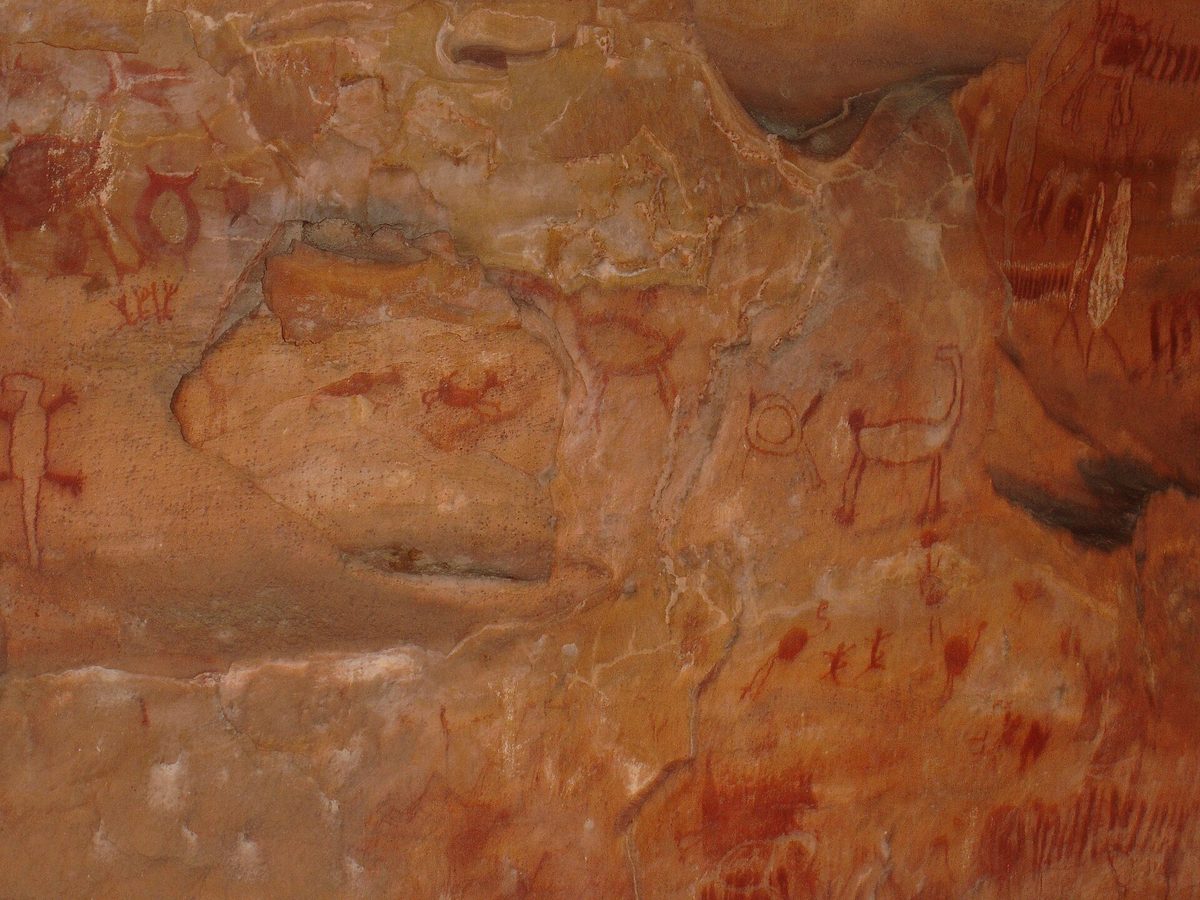 Peintures de Serra da Capivara, Brésil
