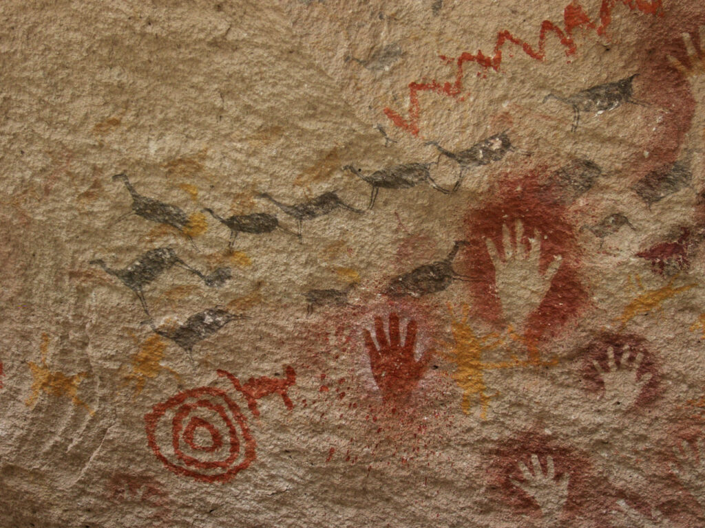 Détail des mains