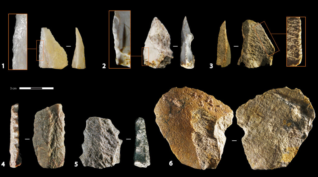 Outils lithiques du Middle Stone Age