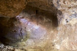 Galerie souterraine des grottes de Sterkfontein