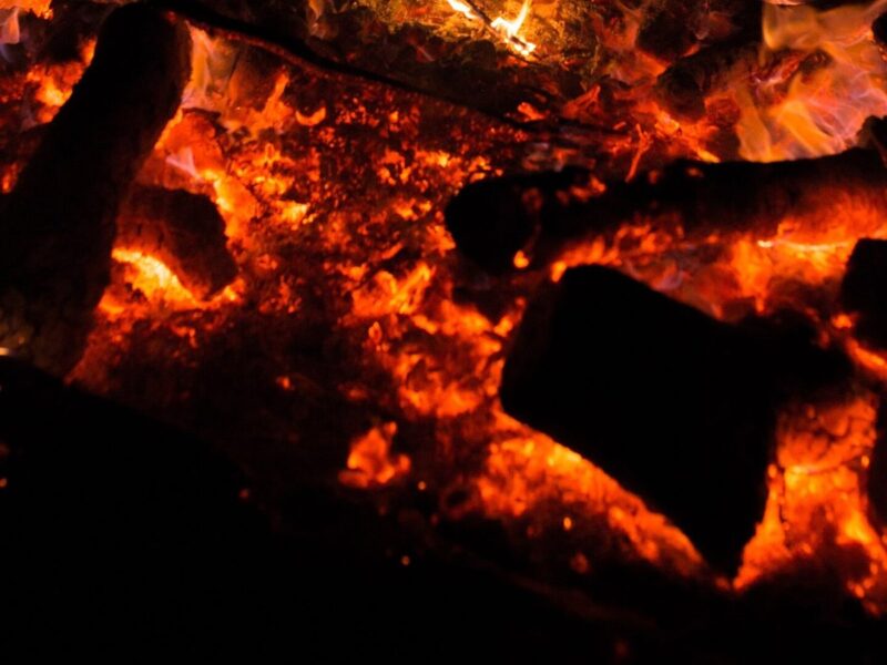 Braises et bois incandescent : le feu entretenu, geste au cœur du débat sur Wonderwerk