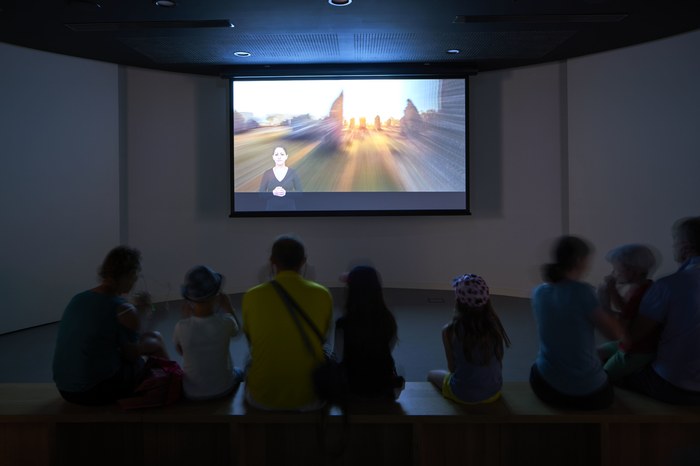 La salle de projection