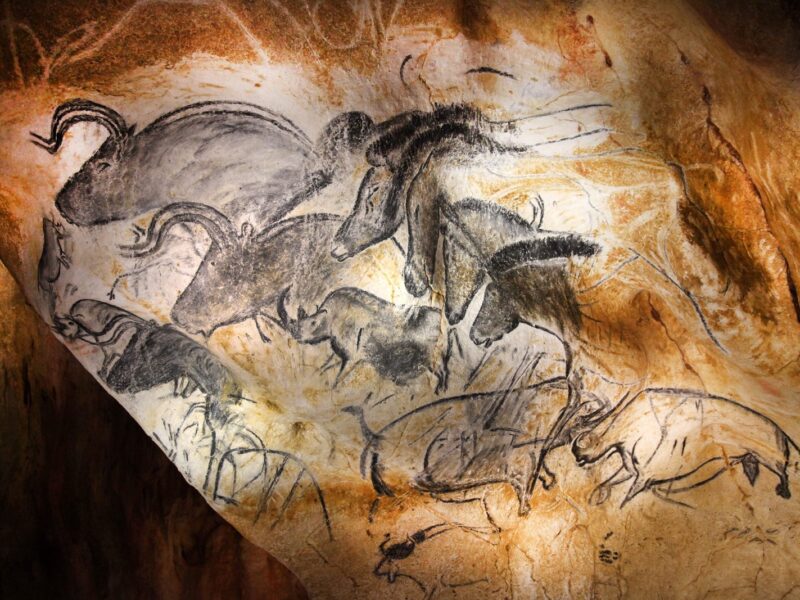 Le panneau des chevaux