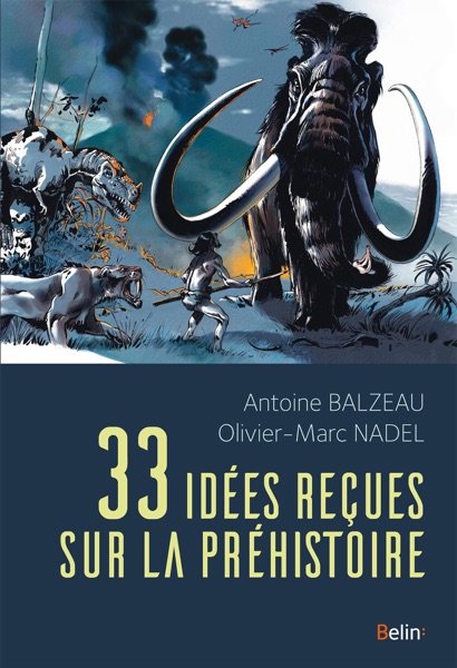 Couverture du livre « 33 idées reçues sur la préhistoire »