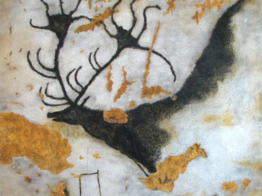 Grotte de Lascaux, le mégacéros