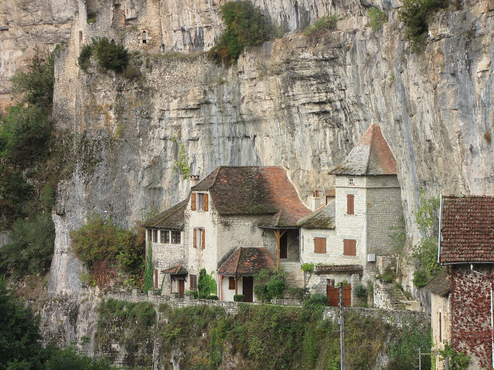 Cabrerets et la vallée du Célé, site du Pech Merle