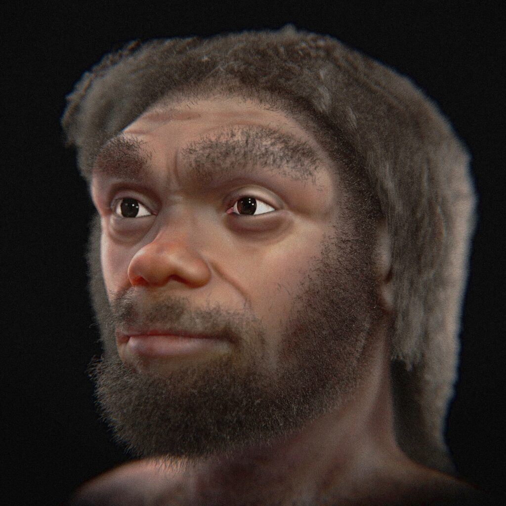 Reconstitution numérique du visage de l’homme de Harbin