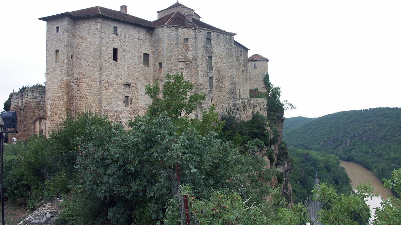 Châteaux de Bruniquel (photo du lieu)