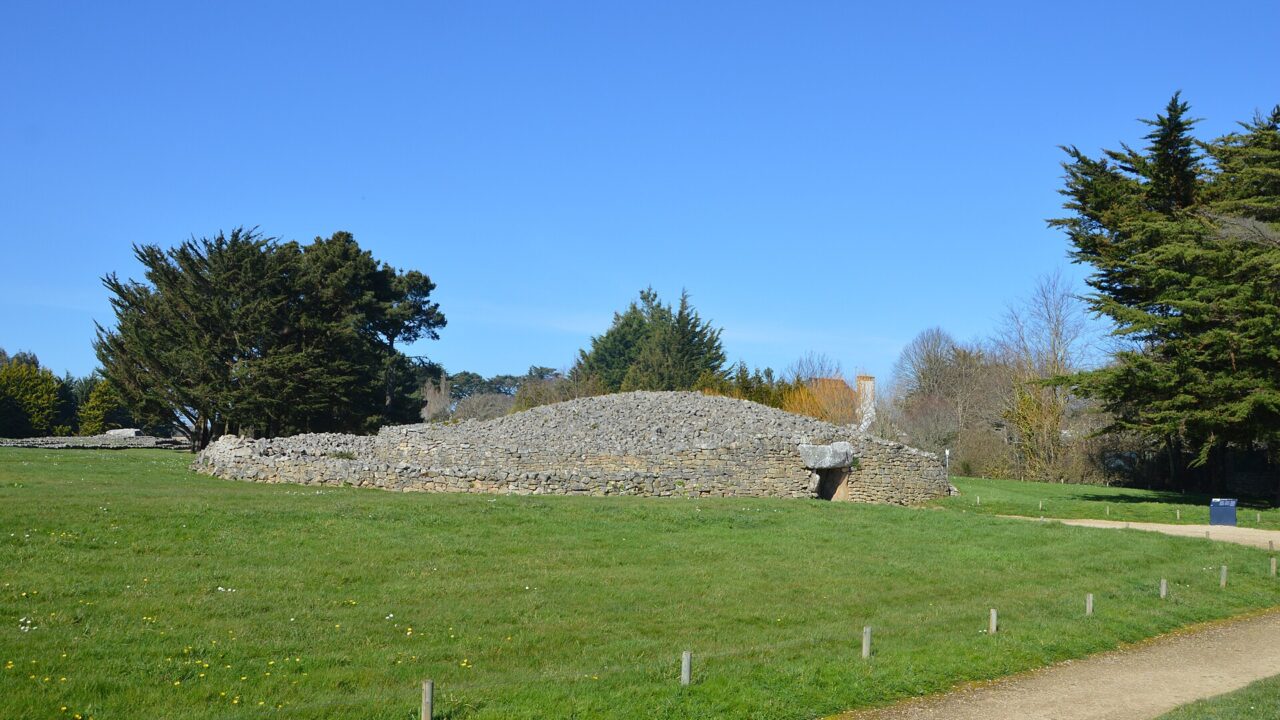 Site des mégalithes de Locmariaquer (photo du lieu)