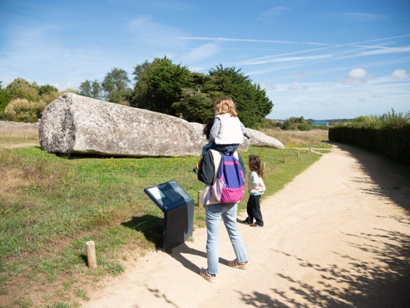 Le Grand Menhir brisé, à Locmariaquer
