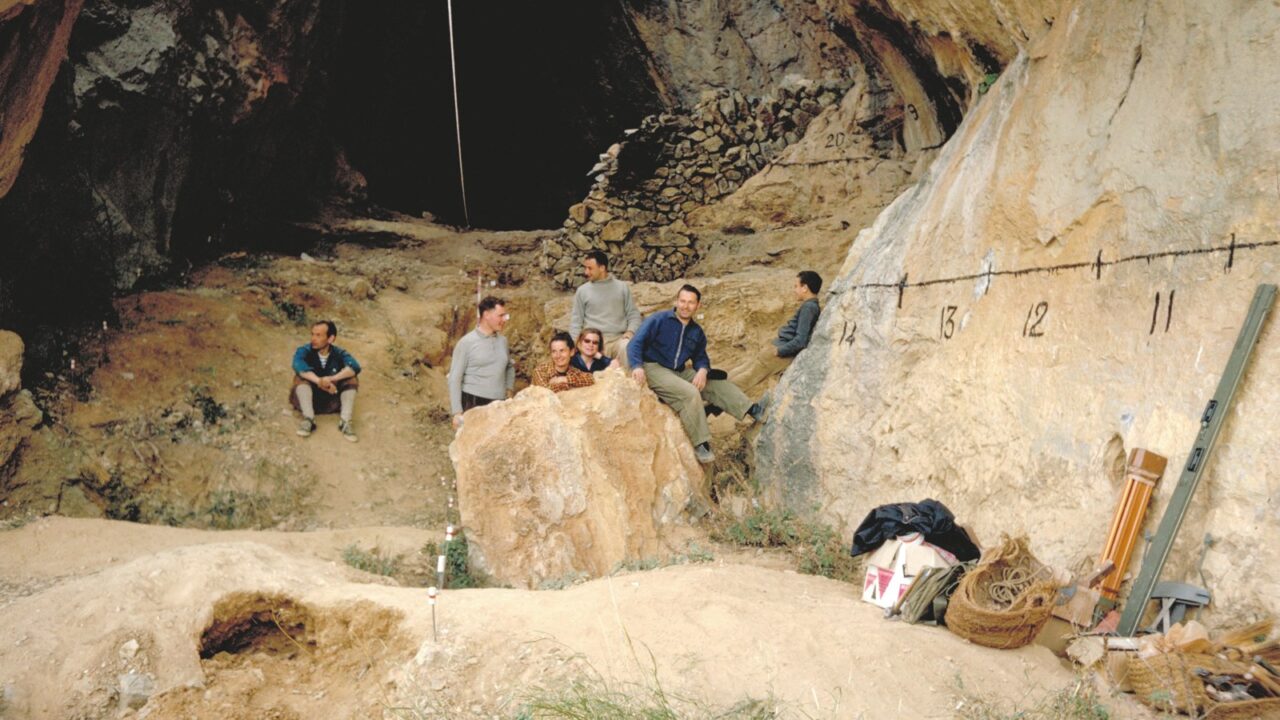 La Caune de l’Arago, campagne de fouille de 1964