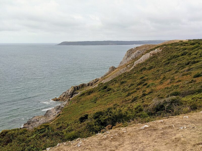 Falaises calcaires et lande de la côte sud de la péninsule de Gower, au pays de Galles
