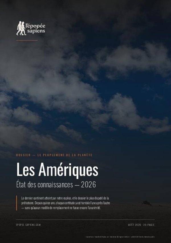 Couverture, Le peuplement des Amériques, état des connaissances