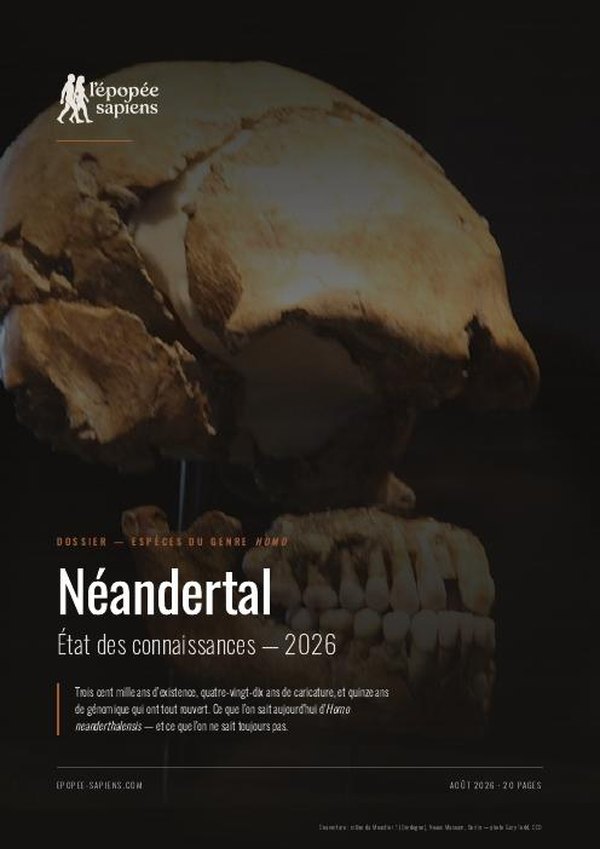 Couverture, Néandertal, état des connaissances 2026