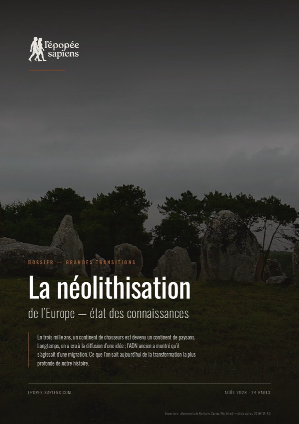 Couverture, La néolithisation de l’Europe, état des connaissances