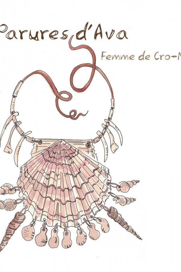 Couverture des « Parures d’Ava, femme de Cro-Magnon », Erolf Totort (Éditions Points de suspension, 2022).