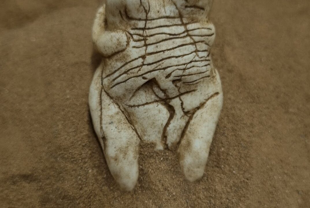 Moulage : Vénus Hohle Fels, Schelklingen, Aurignacien