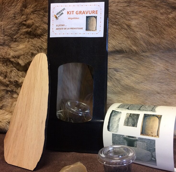 Kit DIY : gravure à la manière des mégalithes