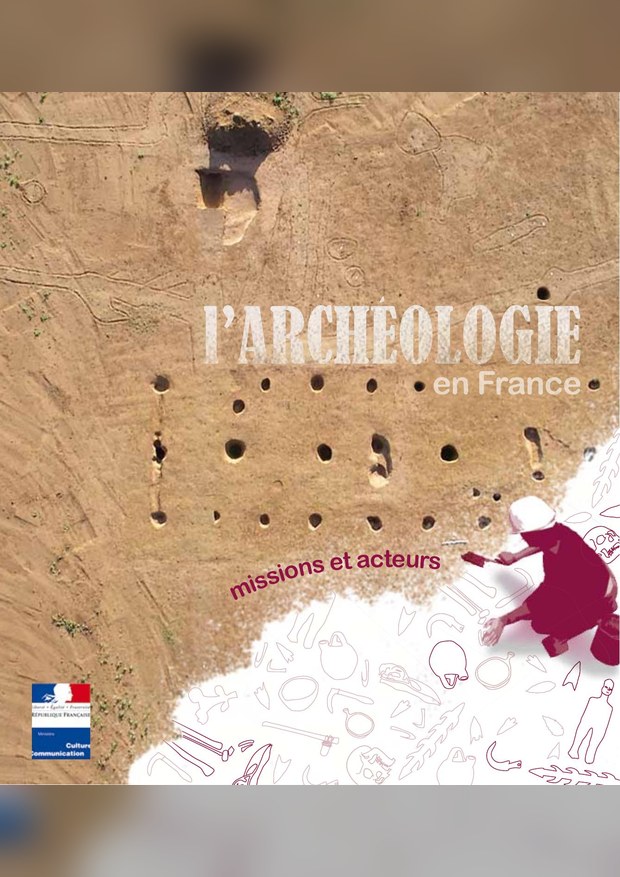 Couverture, L’archéologie en France, missions et acteurs