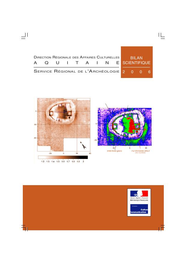 Couverture, Bilan scientifique régional Aquitaine 2006