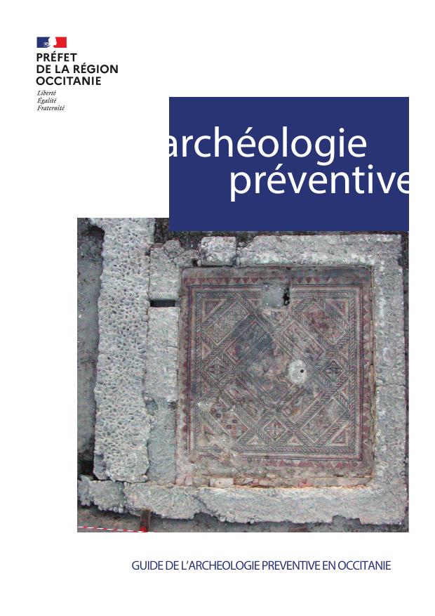Couverture, Guide de l’archéologie préventive en Occitanie
