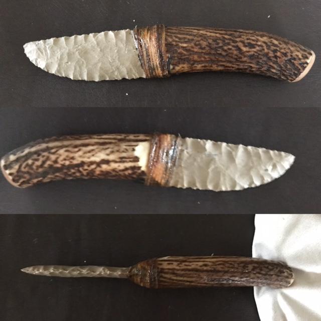 Couteau en opale résinite (23-35)