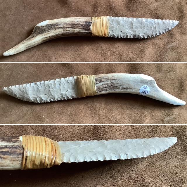 Couteau en opale résinite (25-41)
