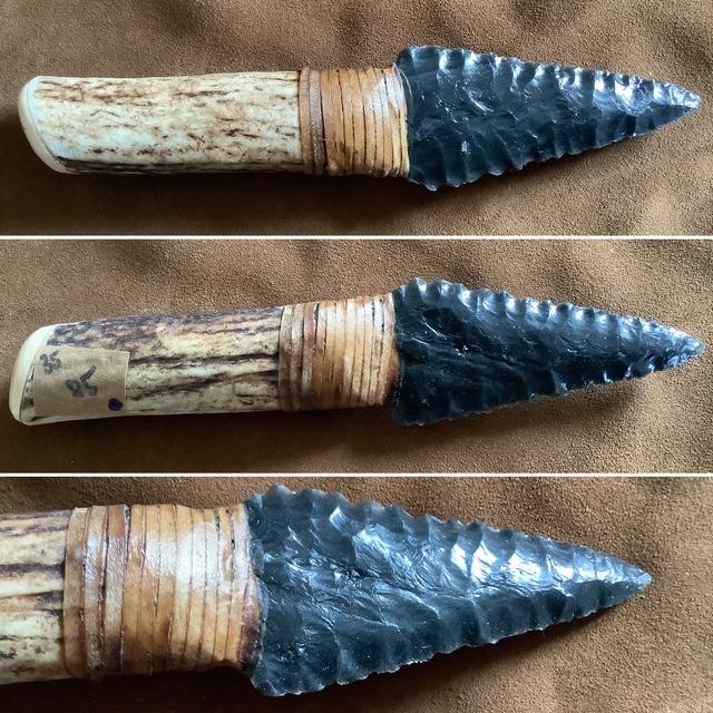Couteau obsidienne (N°26-35)