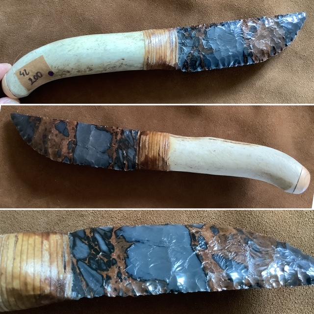 Couteau obsidienne (N°26-42)