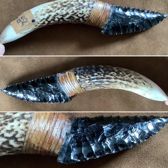 Couteau obsidienne (N°26-43)
