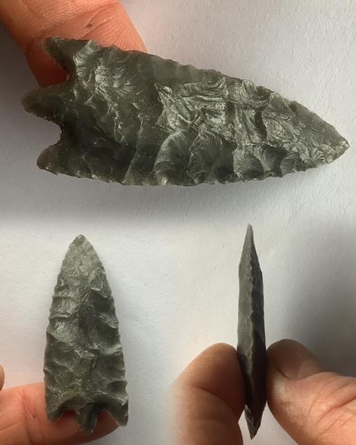 Armature de flèche en Obsidienne 5.6 cm n° 25-8