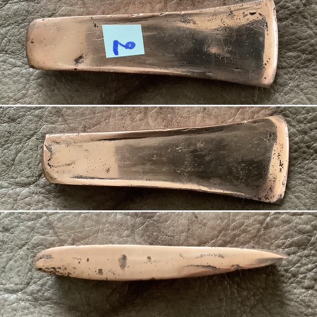 Lame de hache en cuivre type ÖTzi (25-2)