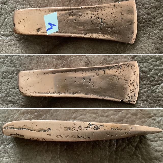 Lame de hache en cuivre type ÖTzi (25-4)