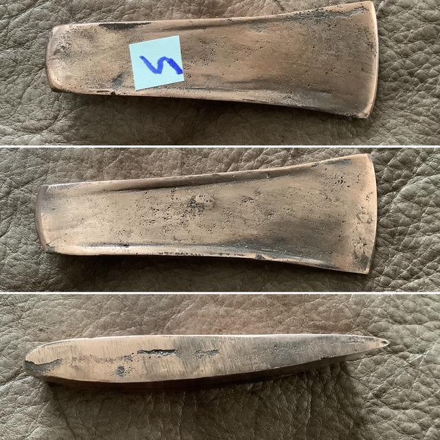 Lame de hache en cuivre type ÖTzi (25-5)