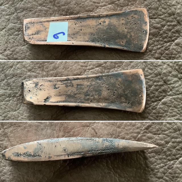 Lame de hache en cuivre type ÖTzi (25-6)