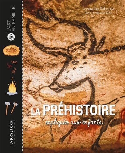 Couverture du livre « La préhistoire expliquée aux enfants »