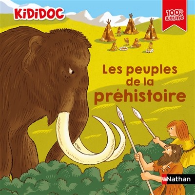Couverture du livre « Les peuples de la préhistoire »