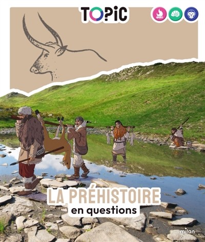 Couverture du livre « La préhistoire en questions »
