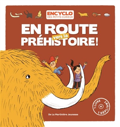 Couverture du livre « Une aventure de Louis et Louise. En route vers la préhistoire ! »