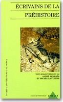 Couverture du livre « Écrivains de la préhistoire »