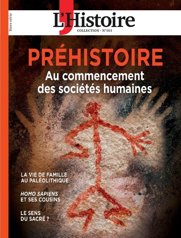 Couverture : Préhistoire : au commencement des sociétés humaines