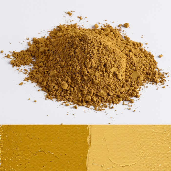 Pigment ocre jaune de Puisaye