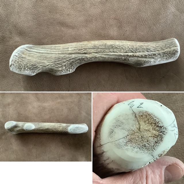 Percuteur en bois de cerf 465 g (26-4)