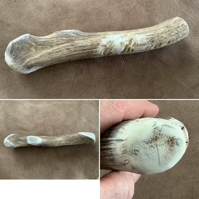 Percuteur en bois de cerf 370 g (26-5)