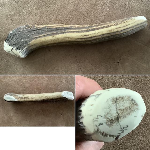 Percuteur en bois de cerf 250 g (26-6)
