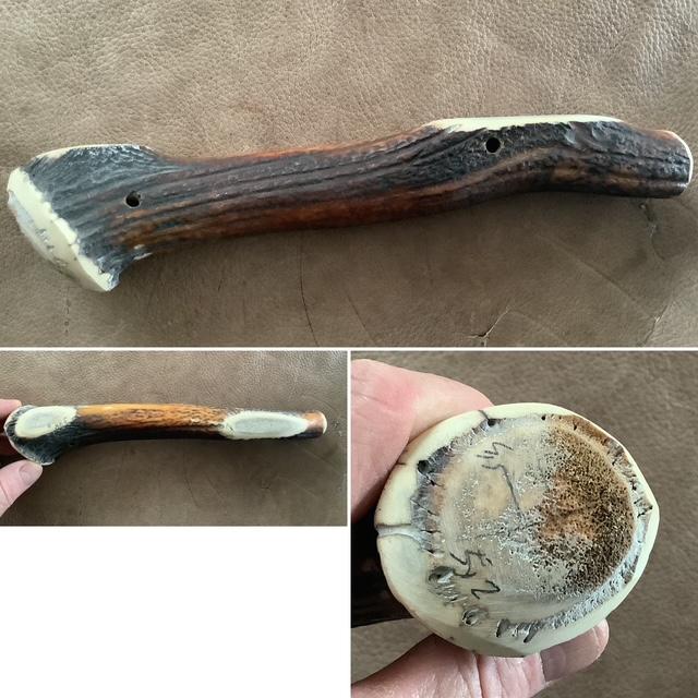 Percuteur en bois de cerf 288 g (26-7)