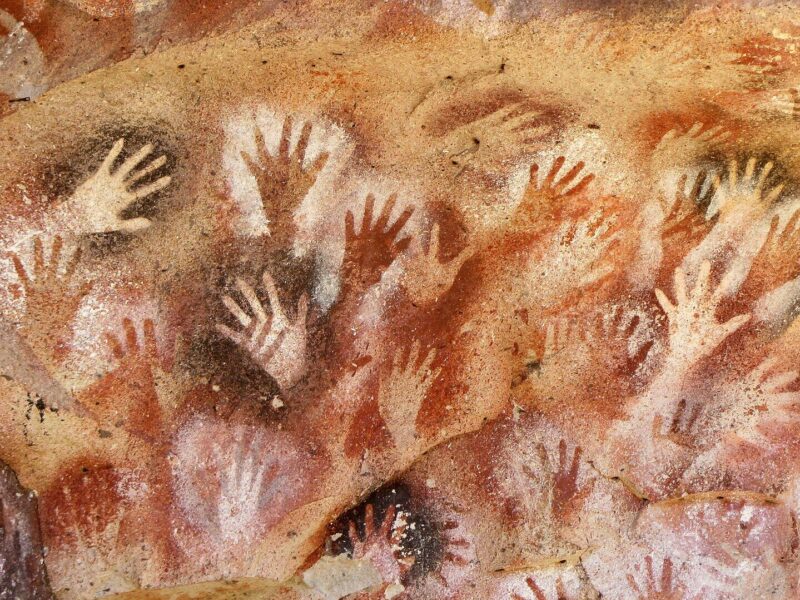 Mains négatives, Cueva de las Manos (Argentine)